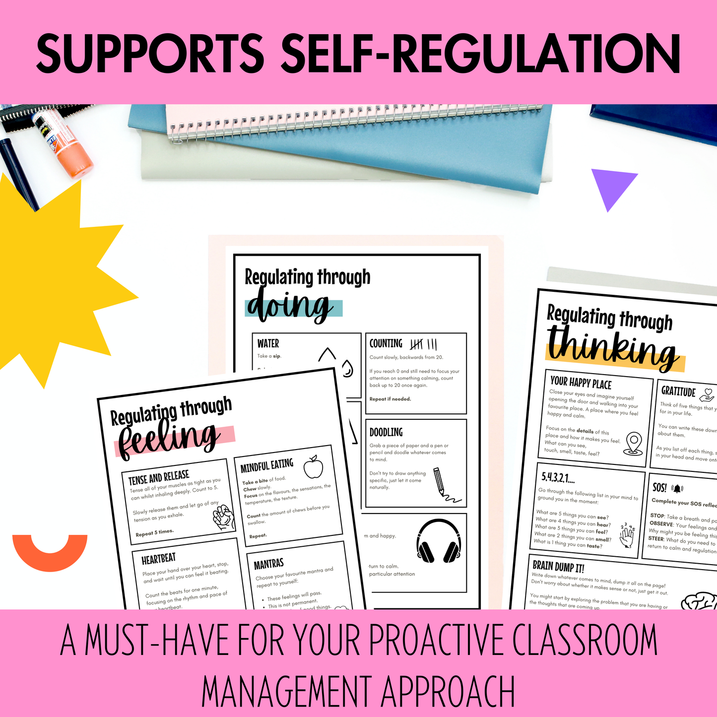 SEL Lesson 'Flipping Your Lid': Supports Emotional Regulation and Behaviour
