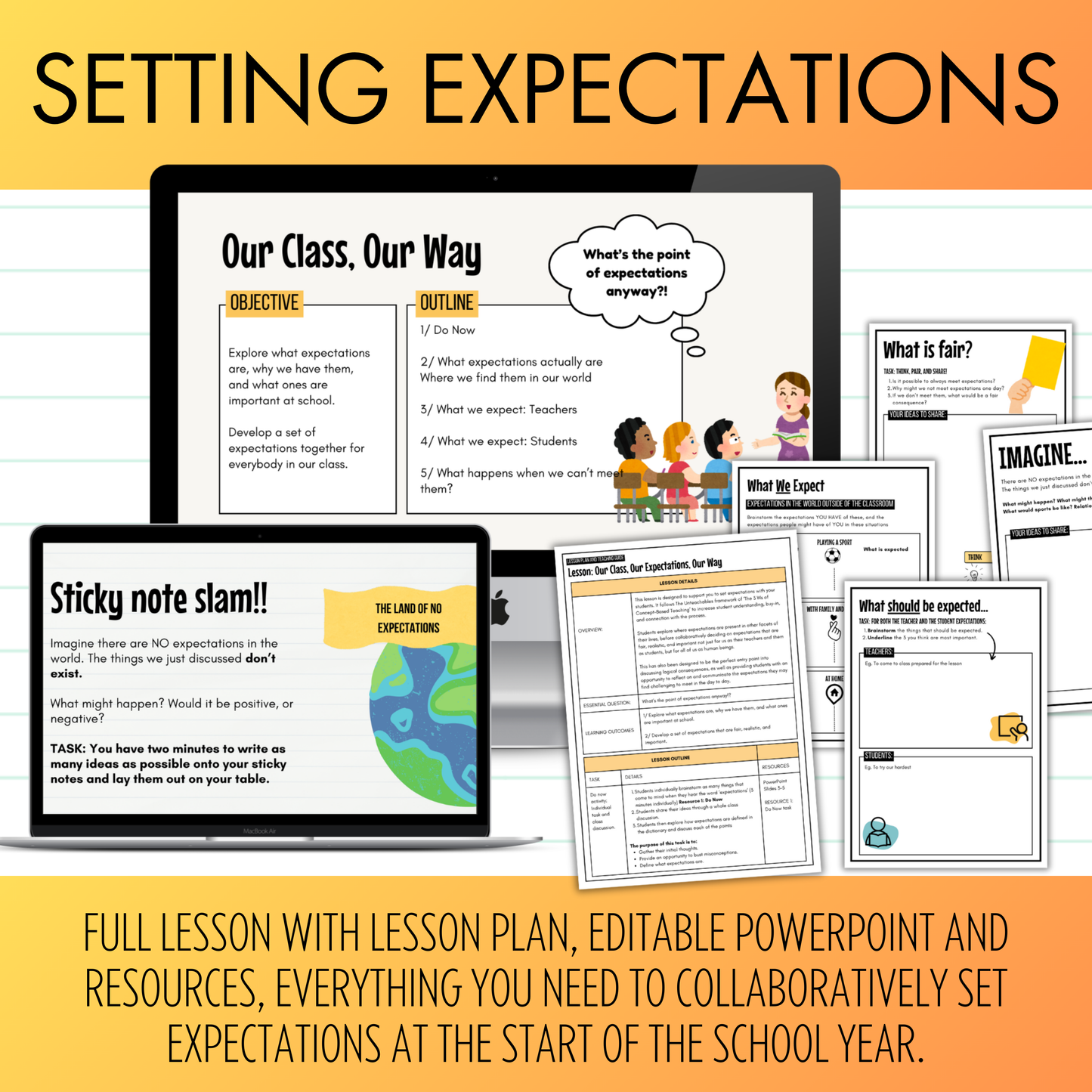 Back to School First Week Mega Bundle! Activities, Icebreakers, and Setting Expectations.