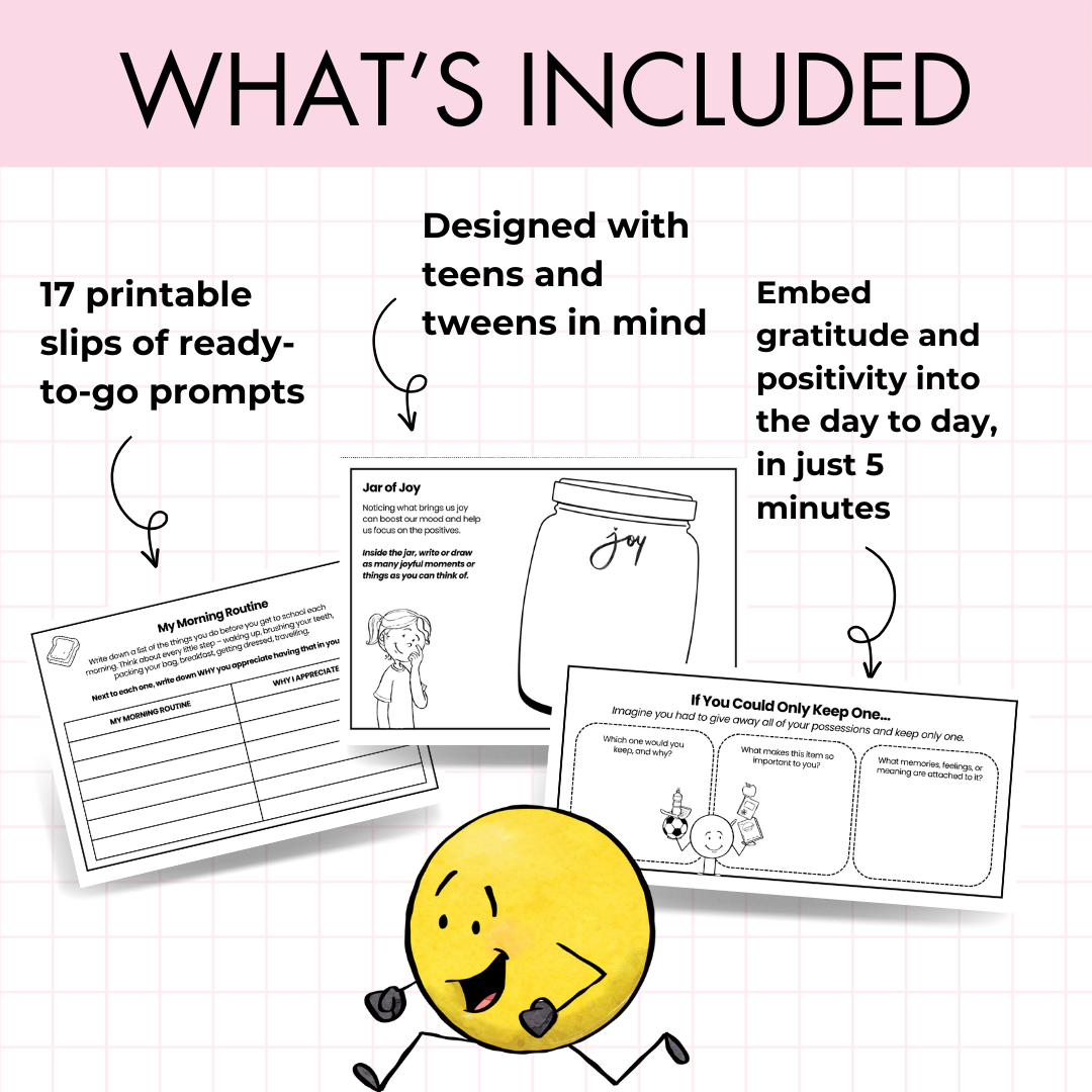 Gratitude SEL Starters | 17 Daily Prompts, Bell Ringers & Reflection Activities
