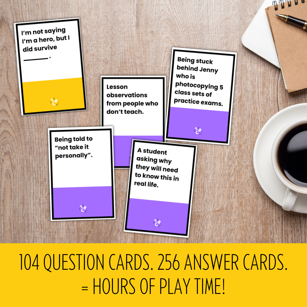 Low-Level Disruption | The Hilarious and Painfully Relatable Card Game for Teachers