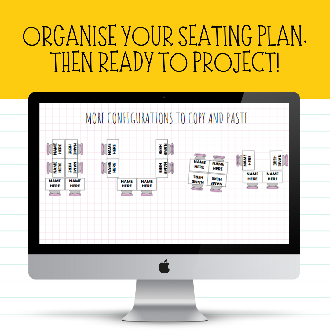 Editable Seating Plan Template | Google Drive | Back to School Essential Tool!