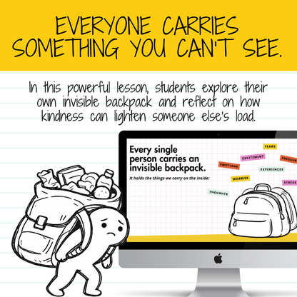 The Invisible Backpack | SEL Lesson on Empathy, Behaviour, Kindness & Community