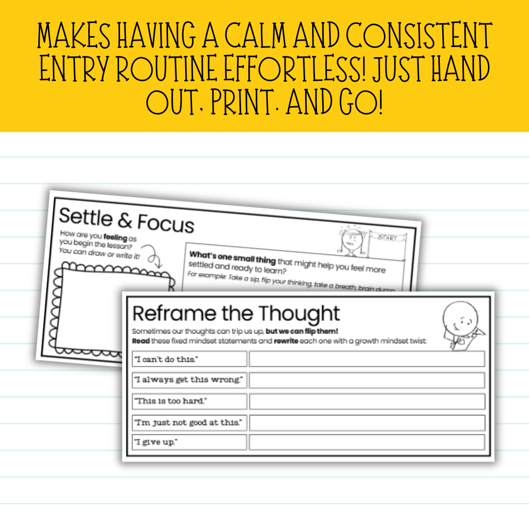 32 Print-and-Go Starter Slips | Engaging Bell Ringers / Do Nows for Any Subject