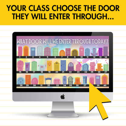 STARTER DOORS [Grades 2–5] 40 Editable Bell Ringer Tasks | No Prep Entry Routine