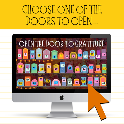Thanksgiving Gratitude Doors | Thanksgiving Activities & Discussion Starters