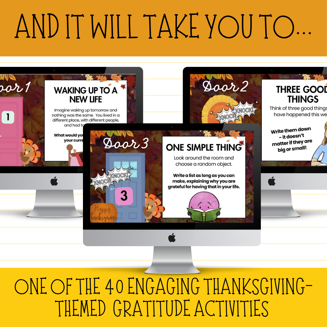 Thanksgiving Gratitude Doors | Thanksgiving Activities & Discussion Starters