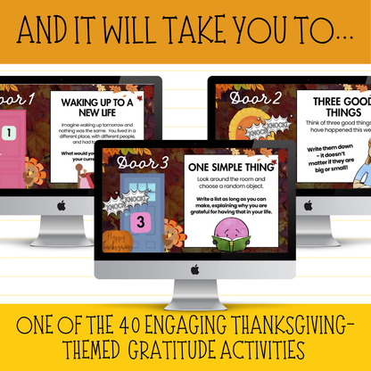 Thanksgiving Gratitude Doors | Thanksgiving Activities & Discussion Starters