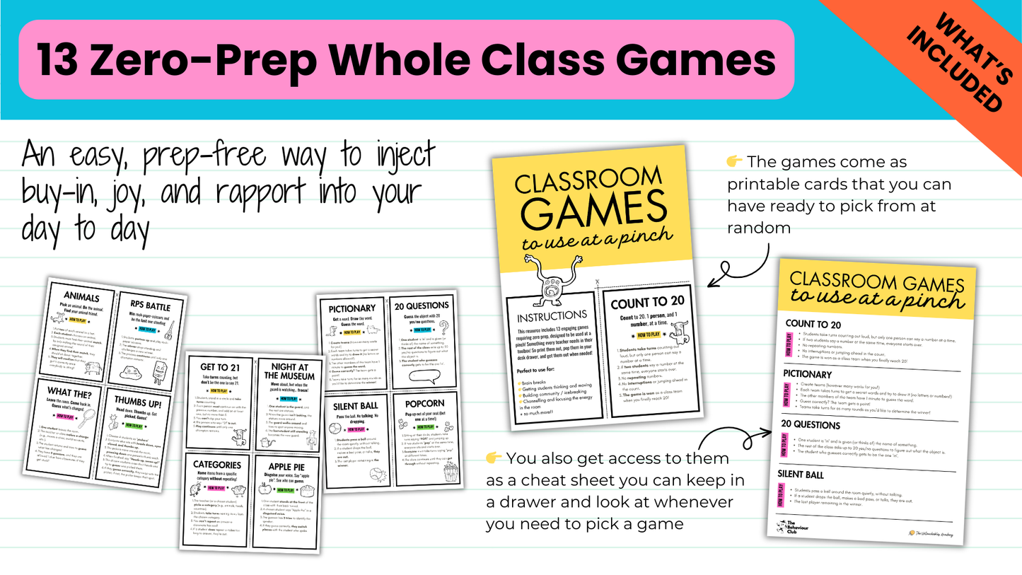 The Ultimate Classroom Community Bundle | SEL, Games, Engagement Activities, Team Building + MORE! | Upper Primary, Middle & High