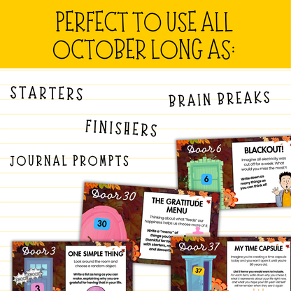 Thanksgiving Gratitude Doors | Thanksgiving Activities & Discussion Starters