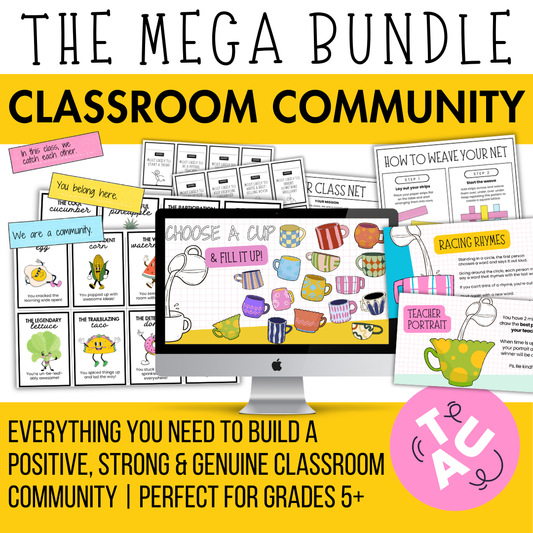 The Ultimate Classroom Community Bundle | SEL, Games, Engagement Activities, Team Building + MORE! | Upper Primary, Middle & High