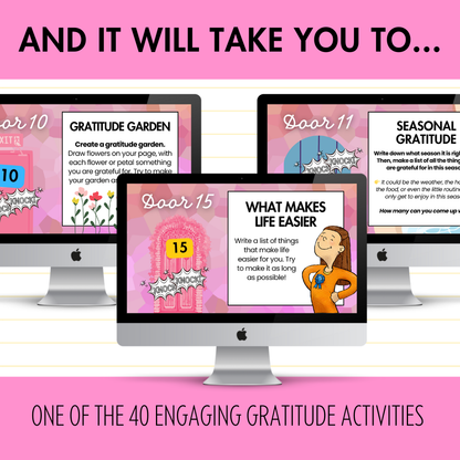 Open the Door to Gratitude | 40 Activities perfect for Bell Ringers & Breaks