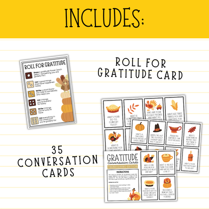 Thanksgiving Printable Activity Bundle: All the Grab-and-Go Gratitude Goodies!