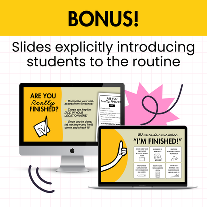 Early Finishers Activity Bundle | Choice Board, Packet, Worksheets & Reflection