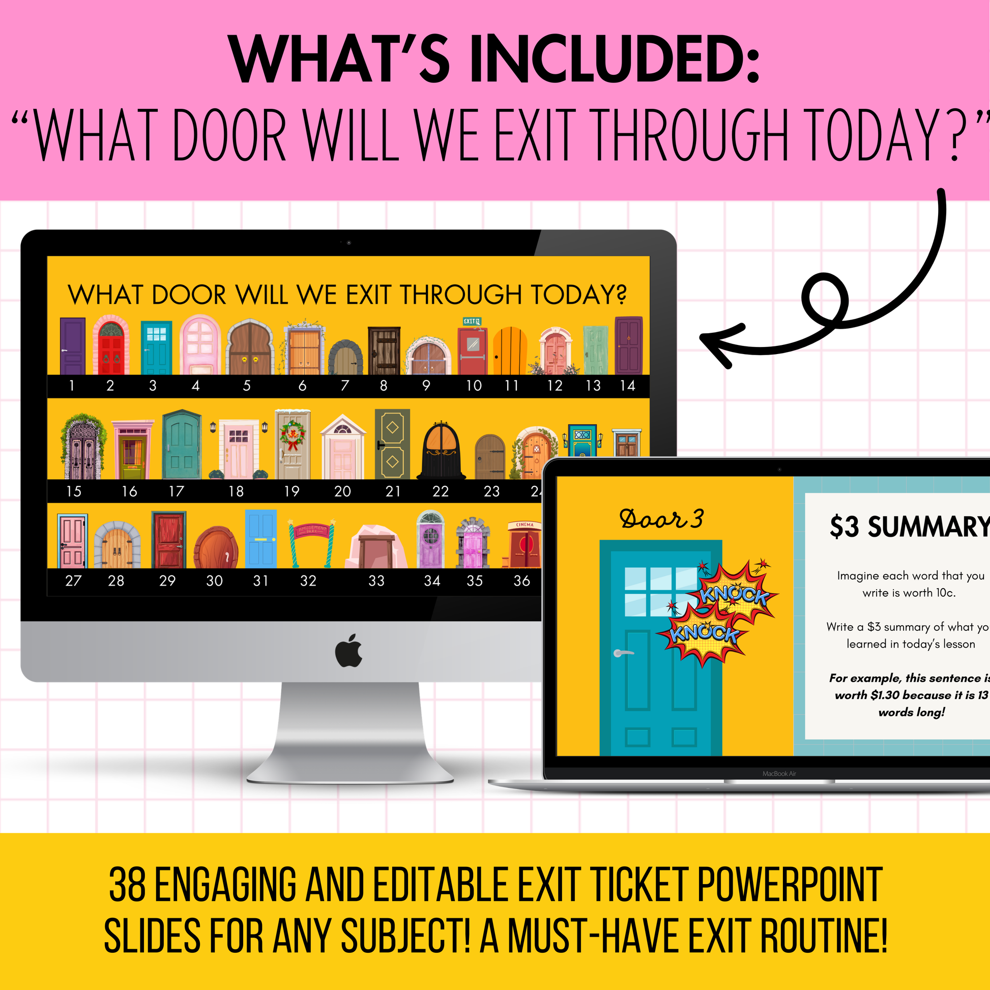 Exit Task Bundle | Exit Tasks, Slides, Printables, and /more! – The ...