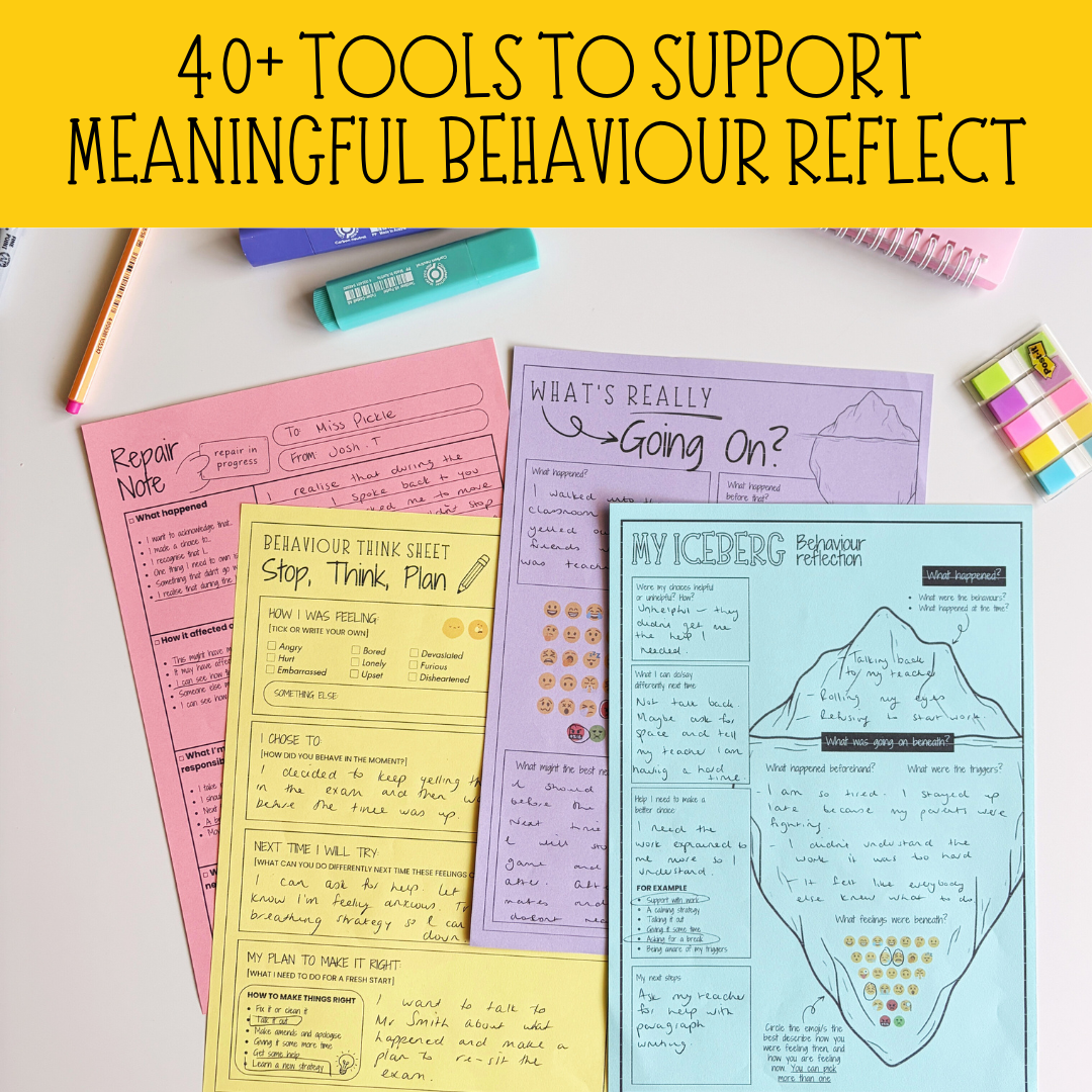 Reflect & Repair: The Complete Restorative Behaviour Toolkit for Middle & High