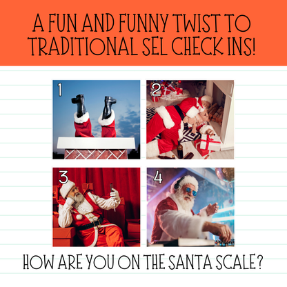 CHRISTMAS SEL VISUAL CHECK-INS • 14 Engaging & Funny Emotional Wellbeing Prompts