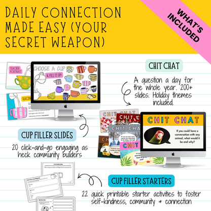 The Ultimate Classroom Community Bundle | SEL, Games, Engagement Activities, Team Building + MORE! | Upper Primary, Middle & High