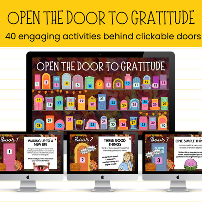 MEGA Thanksgiving Bundle | Escape Room, Bell Ringers, SEL + MORE | Middle & High