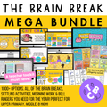 The Brain Break MEGA Bundle | 1000+ Engaging Questions, Activities, Slides and Prompts