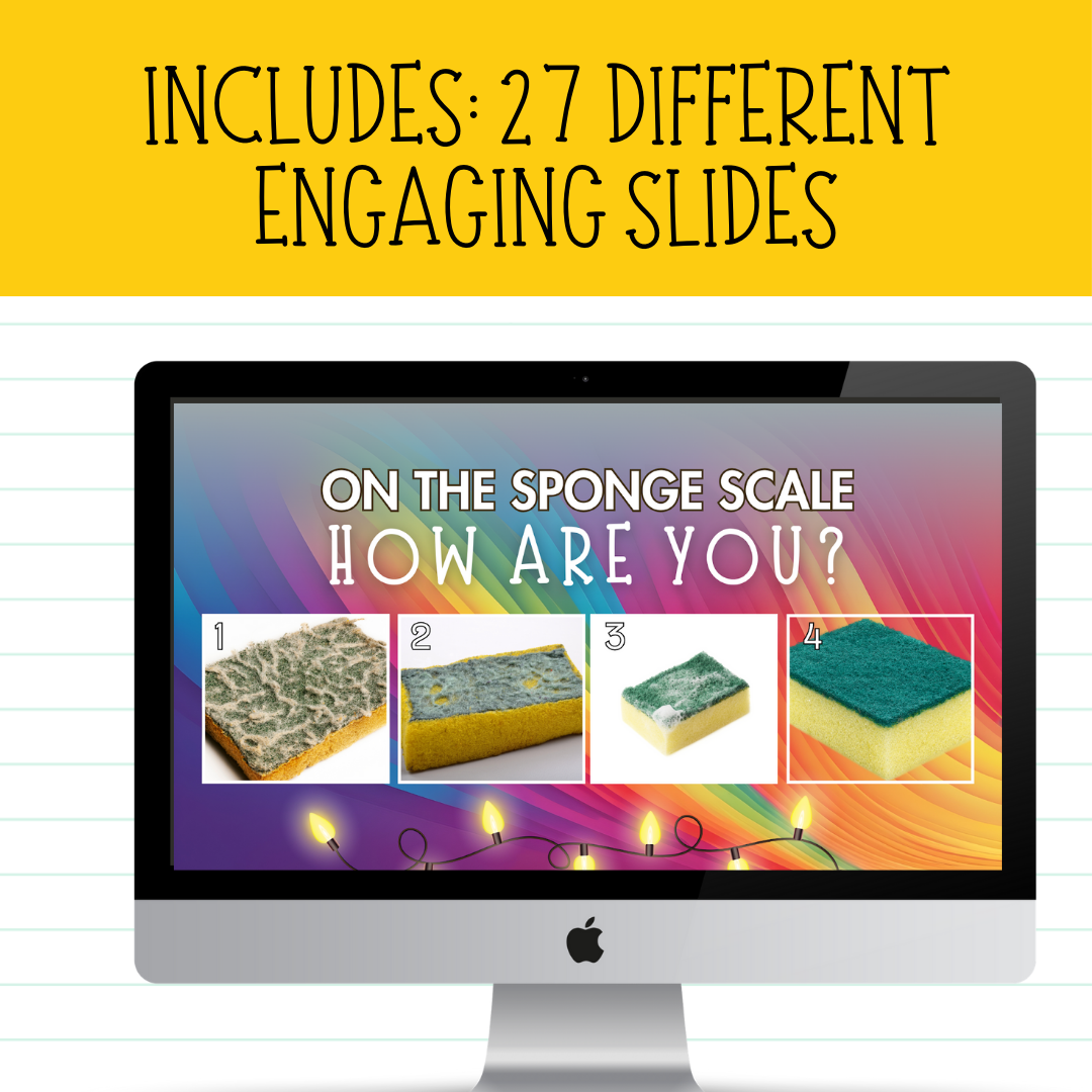 FUN SEL VISUAL CHECK-INS • 27 Engaging & Funny Emotional Wellbeing Prompts