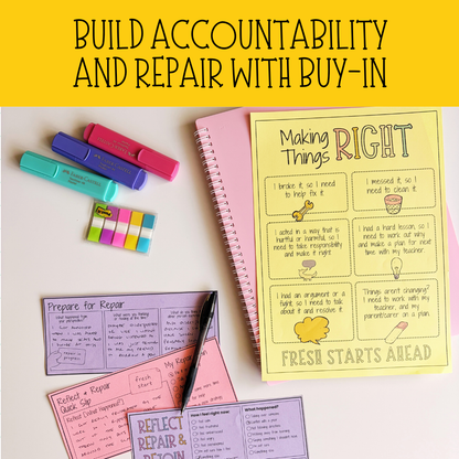 Reflect & Repair: The Complete Restorative Behaviour Toolkit for Middle & High