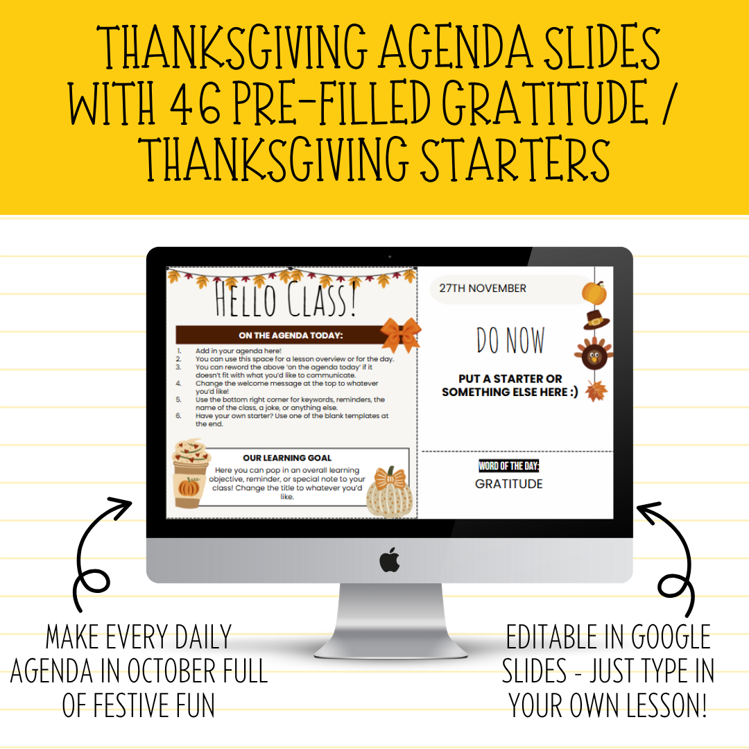 MEGA Thanksgiving Bundle | Escape Room, Bell Ringers, SEL + MORE | Middle & High