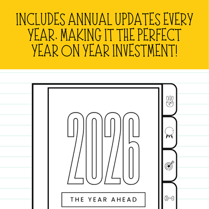 2026 About Me Flip Book | Start of Year Student Reflection & Goal Setting