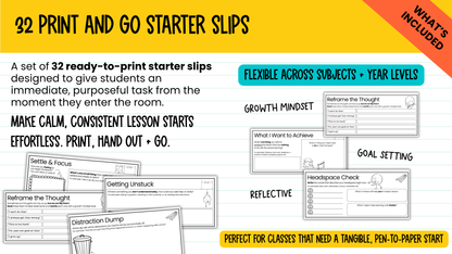 THE FIRST 5 BUNDLE! | Bell Ringers, Do Nows, Agenda Slides & Entry Routines