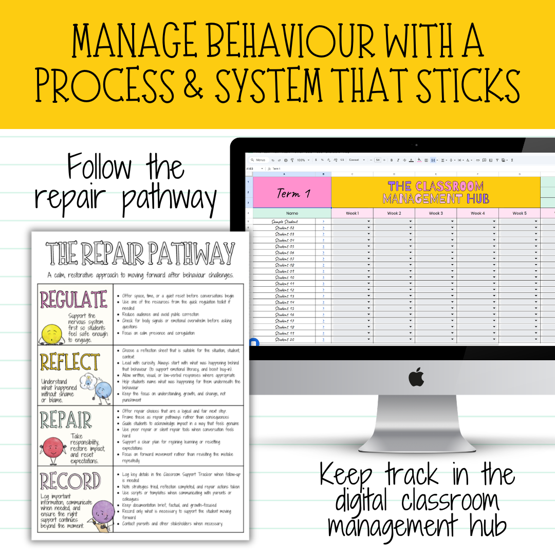 Reflect & Repair: The Complete Restorative Behaviour Toolkit for Middle & High