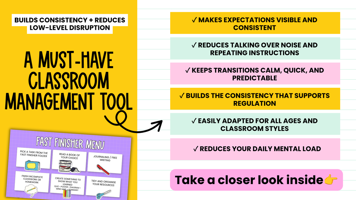 59 Editable Classroom Routine / Transition Slides | Entry, Pack-Up, Exit + MORE