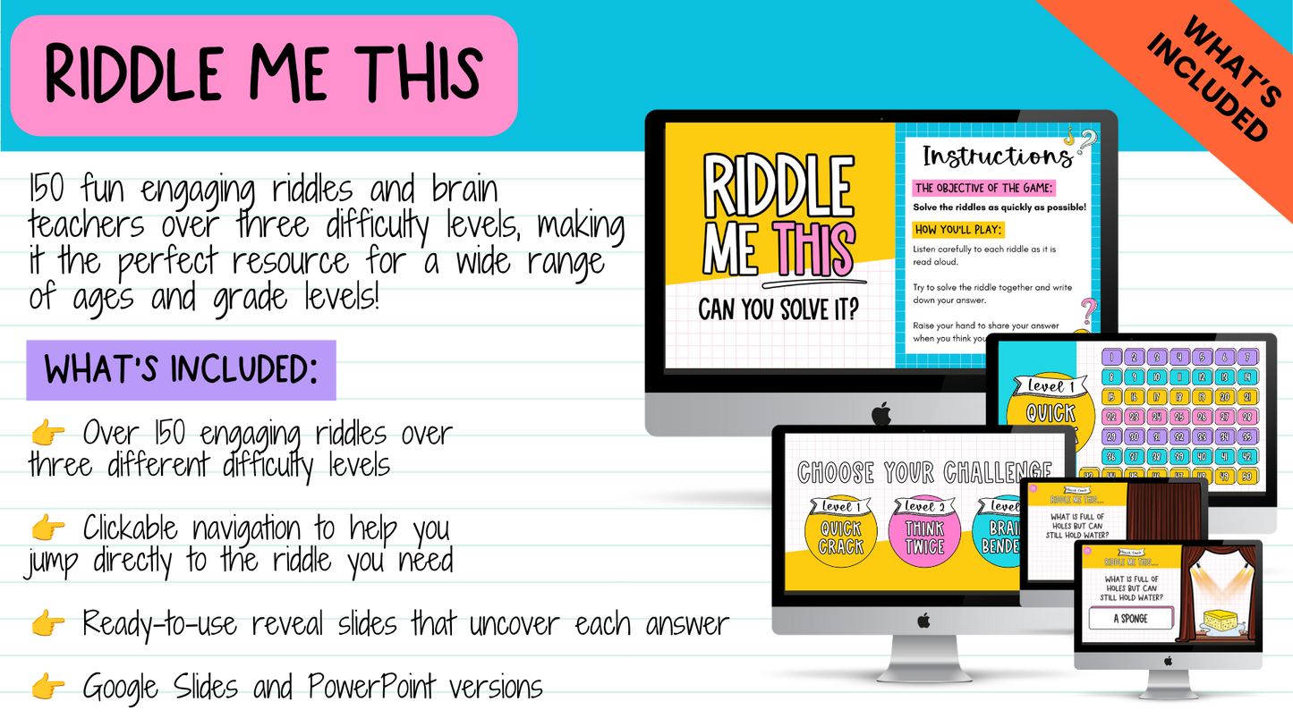 The Brain Break MEGA Bundle | 1000+ Engaging Questions, Activities, Slides and Prompts
