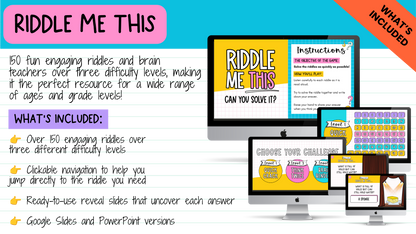 The Brain Break MEGA Bundle | 1000+ Engaging Questions, Activities, Slides and Prompts