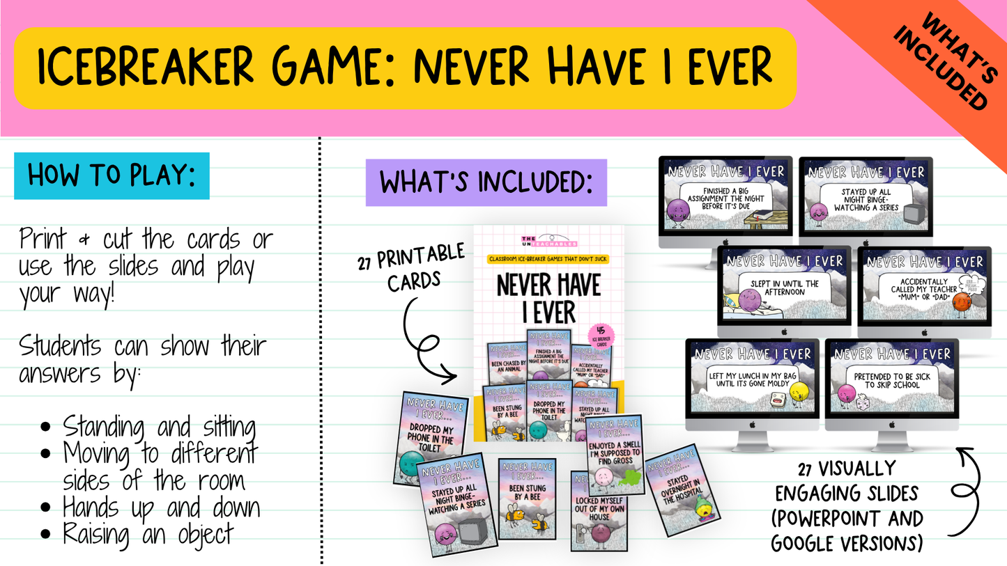 The COMPLETE Back to School Bundle! Icebreakers, Expectations, Escape Room +MORE | Upper Primary, Middle and High School
