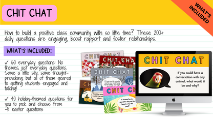 The Brain Break MEGA Bundle | 1000+ Engaging Questions, Activities, Slides and Prompts