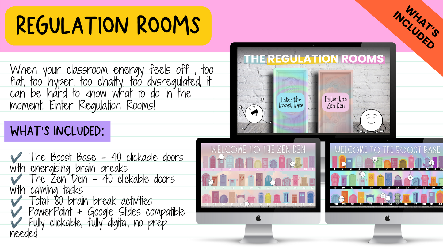 The Brain Break MEGA Bundle | 1000+ Engaging Questions, Activities, Slides and Prompts